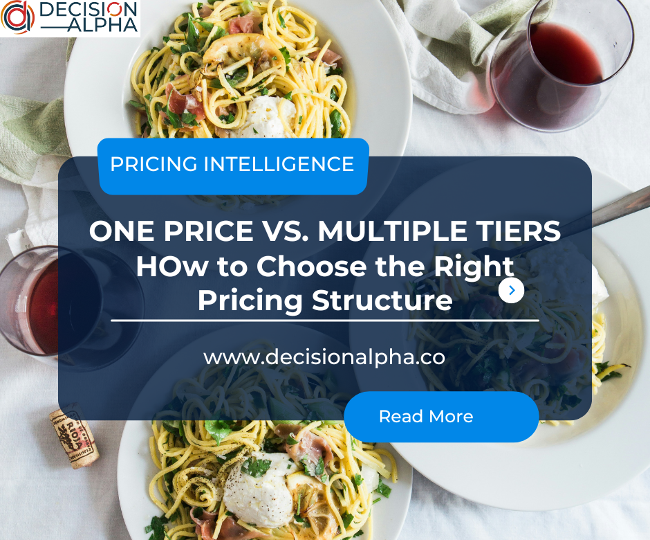 How to Choose the Right Pricing Structure —  One Flat Price vs. Multiple Tiers